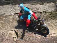  Captain America & Motorcycle Art 